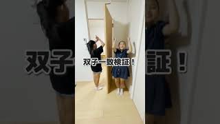 【双子検証】双子でポーズ一致チャレンジやってみたら、いくつ一致する？？