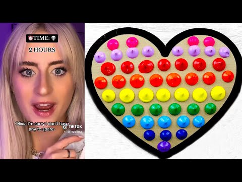 *1 Hour*🎨 Text To Speech 🎨 ASMR Satisfying Art || @Jezelle Catherine || POVs Tiktok Compilations