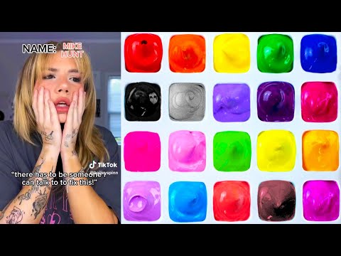 *1 Hour*🎨 Text To Speech 🎨 ASMR Satisfying Art || @Bailey Spinn || POVs Tiktok Compilations 2025